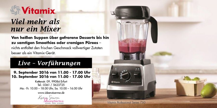 Live Vorführungen Vitamix ©Vitamix