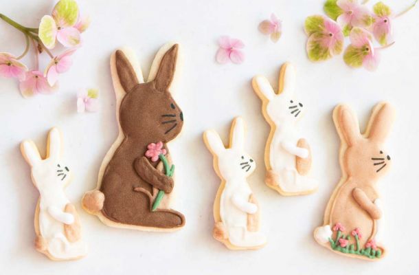 Osterplätzchen in Hasenform 