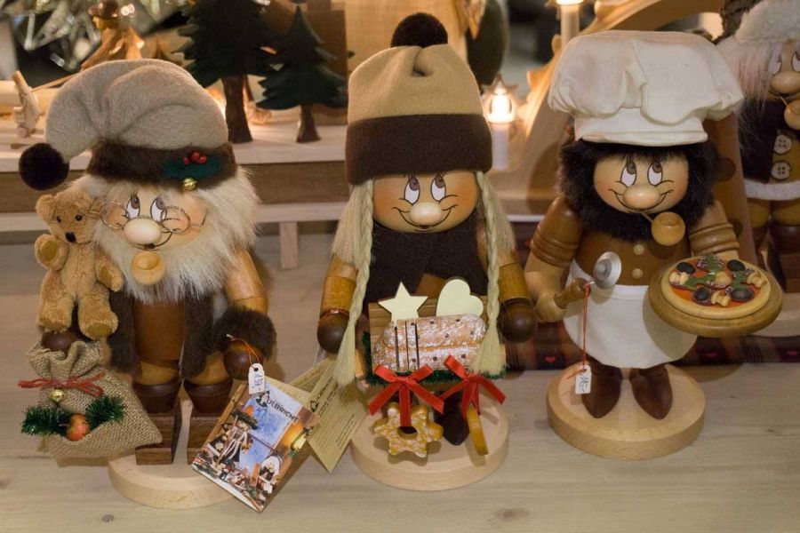Weihnachtliche Figuren aus dem Erzgebirge ©Cornelia Ehrke